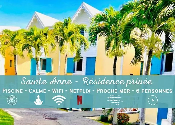 Domaine du Vieux Moulin (Apprt F3) - Jolie Piscine et proche de la mer